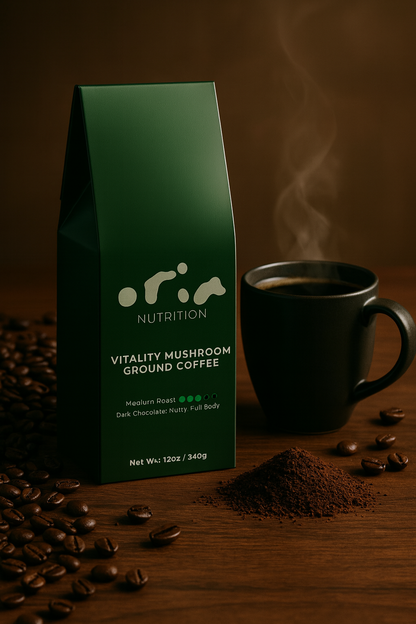 Vitality Mushroom Coffee (Medium Roast)